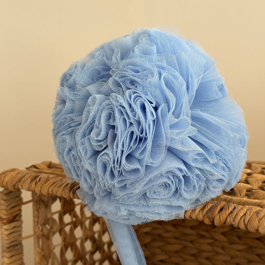 Twin Pompom  - Baby Blue