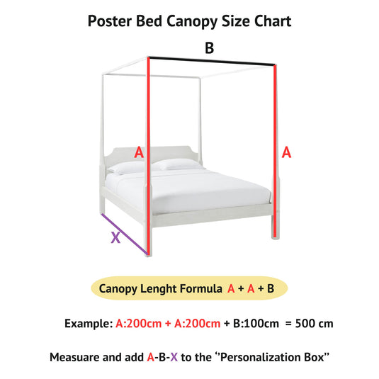 Pink Poster Bed Canopy