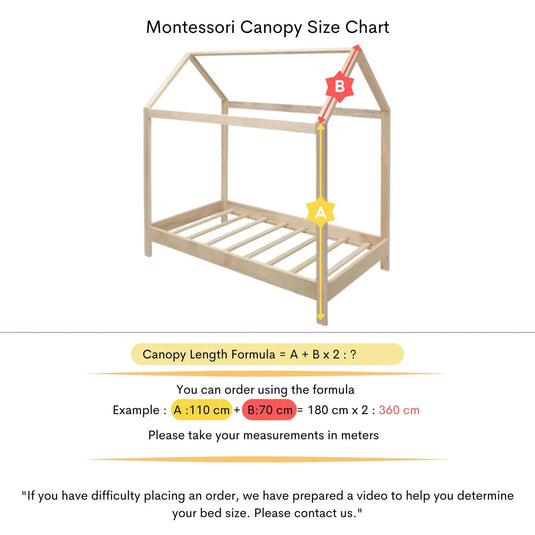White Montessori Canopy
