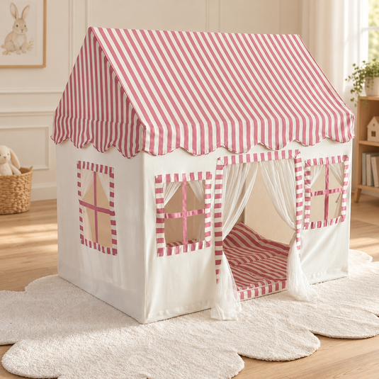 Candy Playhouse - Pink Stripes