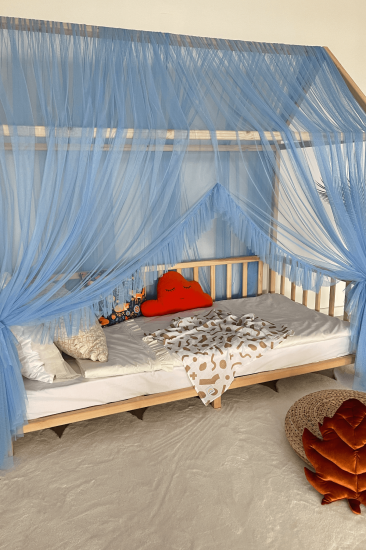 Fırfırlı Montessori Yatak Cibinliği